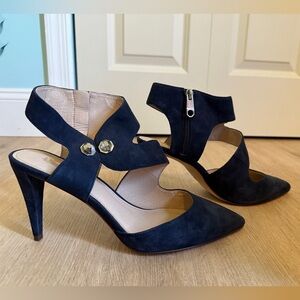 Louise et Cie Jara Navy Suede Pumps Heels